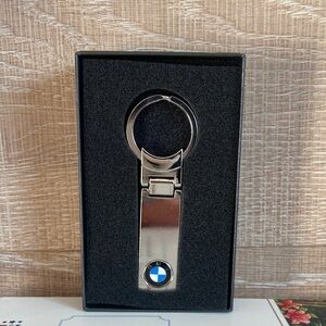 BMW Metallic Keyring with Logo